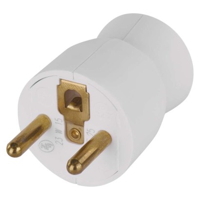 Legrand vidlice přímá, bílá