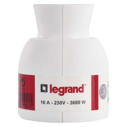 Legrand zásuvka, biela