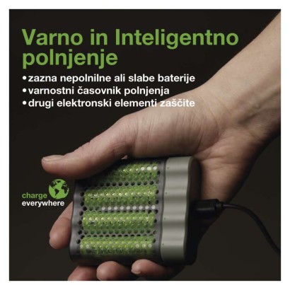 GP polnilec baterij Speed M451 + 4× AA ReCyko 2700