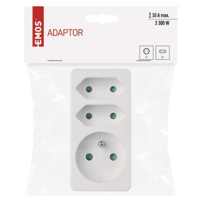 Rozgałęźnik 2x + 1x