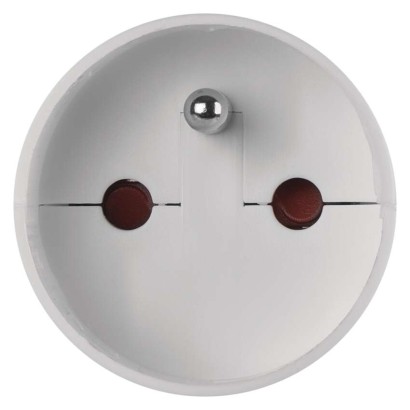 Zásuvka pro prodlužovací kabel, bílá