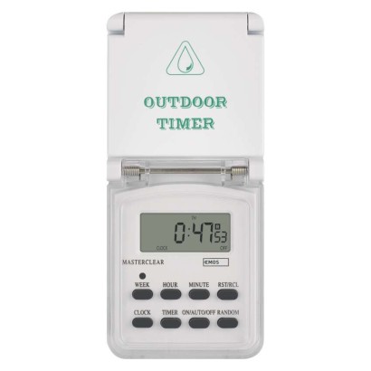 Časovač – digitálna spínacia zásuvka vonkajšia IP44