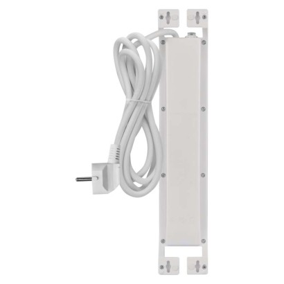 Listwa przeciwprzepięciowa EMOS 900J, 4 gniazda 2m, biała