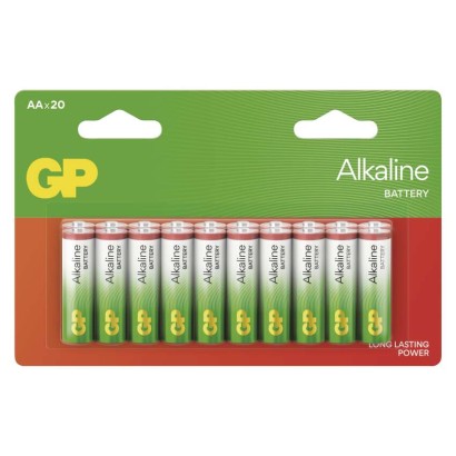 GP Alkaline elem LR6 (AA), 20db