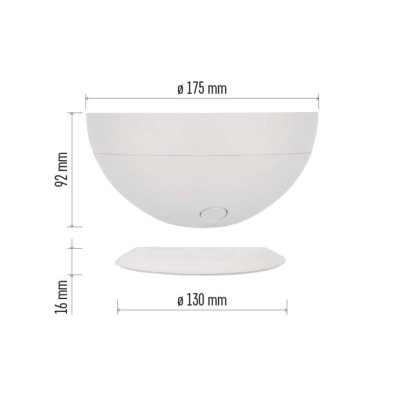 GoSmart LED ambientní lampa, bílá, teplá bílá–studená bílá/ RGB, WiFi