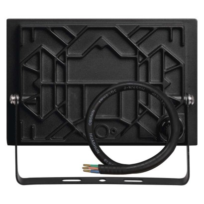 LED-es reflektor TAMBO, 30 W, 3000 lm, IP65, fekete