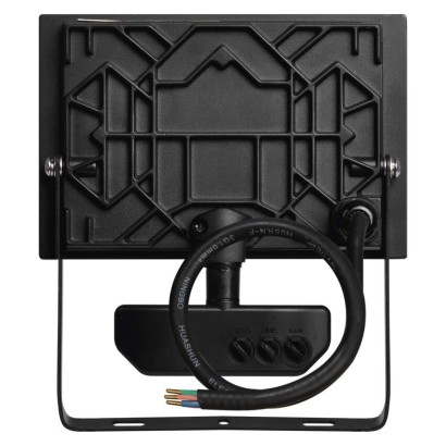 LED reflektor TAMBO so senzorom pohybu, 30 W, 3000 lm, čierny