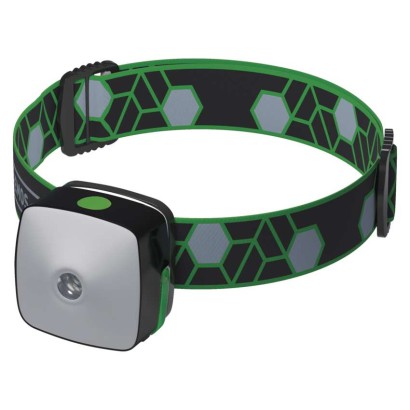 CREE + SMD LED uzlādējams galvas lukturis P3535, 110 lm, 55 m, Li-Pol, 850 mAh