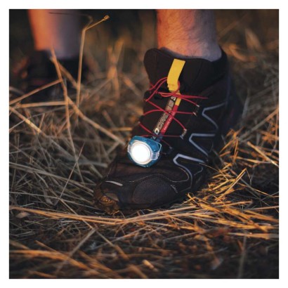 LED čelovka a světlo GP Everybody CH31, 40 lm, modrá