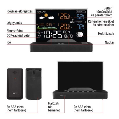 EMOS Meteorológiai állomás E8620