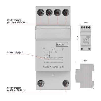 Zvonkový transformátor
