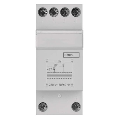 Transformator dzwonkowy 8/12/24 V