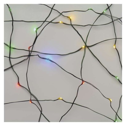 20 LED razsvetljava - NANO, 2x AA, 1,9 m, multicolor