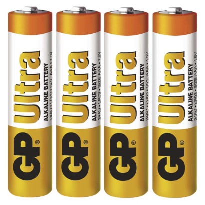 GP Ultra Alkáli elem AAA 4db/bliszter
