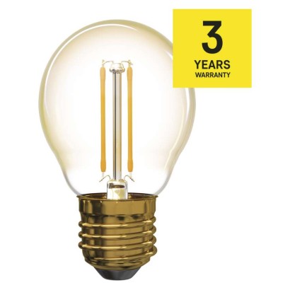 LED žiarovka Vintage Mini Globe 2W E27 teplá biela+