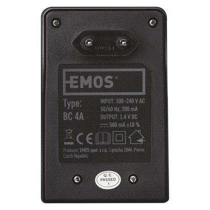 EMOS Ładowarka akumulatorków BC 4A