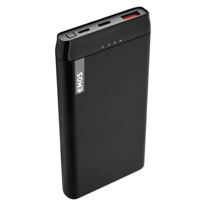 Ārējais akumulators AlphaQ 10, 10 000 mAh, 18 W, melns