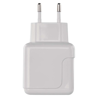 Duálny USB adaptér do siete+micro USB kabel + USB-C redukcia