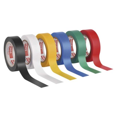 Izolační páska PVC 15mm / 8m barevný mix