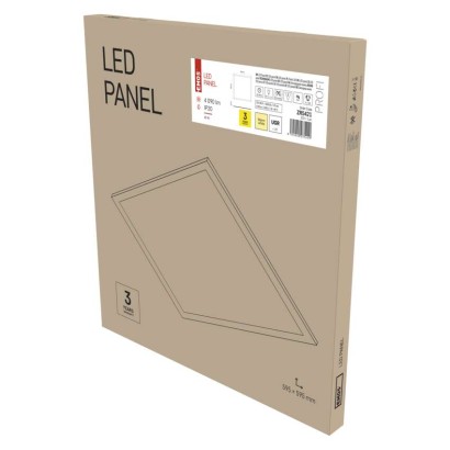 LED panelis MAXXO, 60 x 60 cm, 40 W, 4090 lm, silti balts, UGR