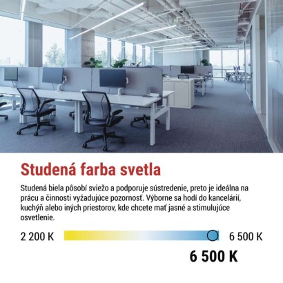   LED trubica T8 9 W 60 cm studená biela 25 ks