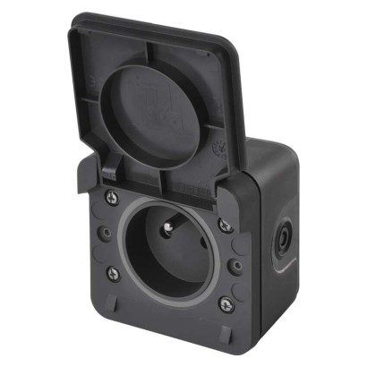 EMOS Cyklone zásuvka nástěnná IP55