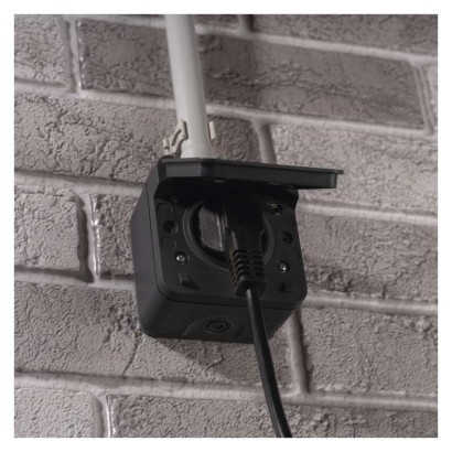 EMOS Cyklone zásuvka nástěnná IP55