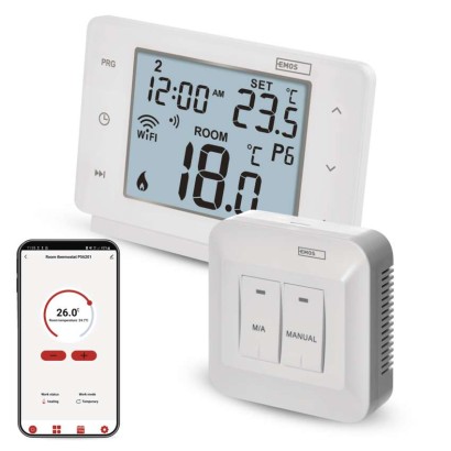 #SMART WIRELESS WIFI THERMOSTAT P56211