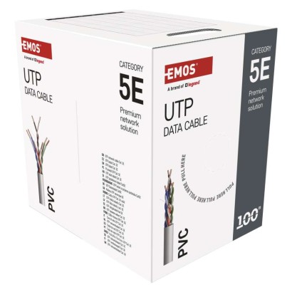 Datový kabel UTP 5E, 100m