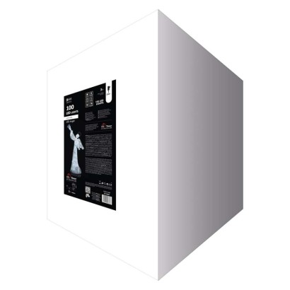 LED vianočný anjel ratanový, 130cm, vnútorný, studená b., č.