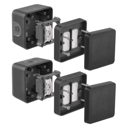 EMOS Cyklone ovládač tlačítkový 1/0 IP55