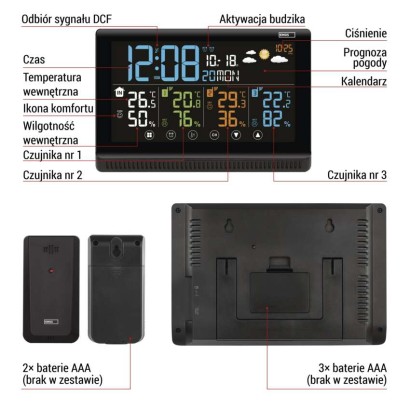 Stacja pogodowa E8614