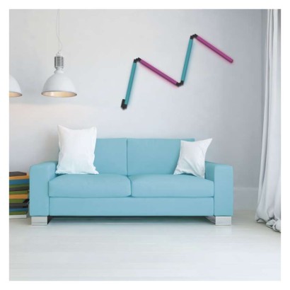 GoSmart LED állólámpa, fekete, 175 cm, meleg fehér / RGBIC WiFi