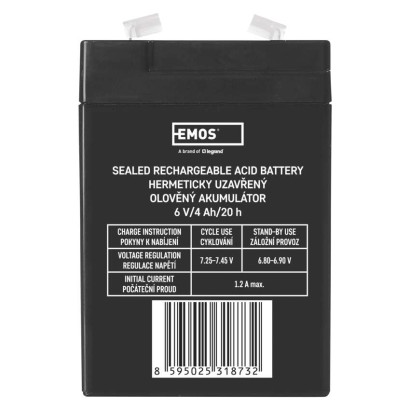 EMOS Ólom-savas akkumulátor (P2301, P2304, P2305, P2308)