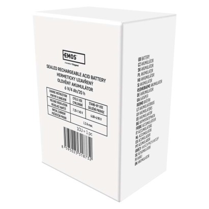 EMOS Ólom-savas akkumulátor (P2301, P2304, P2305, P2308)