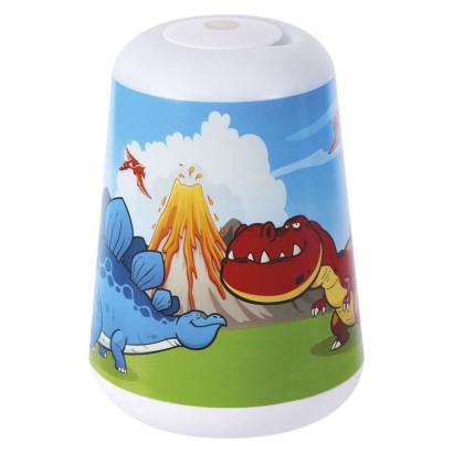LED Kinder Tischlampe und Handlampe mit Dino Design, 3x AAA
