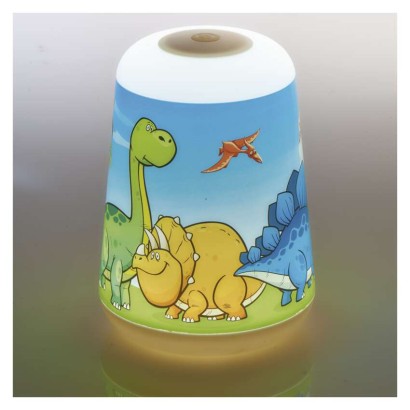 EMOS LED éjjeli lámpa gyerekeknek Dino, 3× AAA