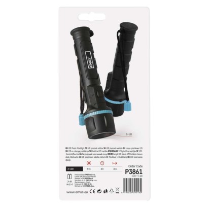 EMOS LED zseblámpa 20lm 2xAA