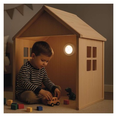 EMOS LED éjjeli fény 4LED 3× AAA, 2 db