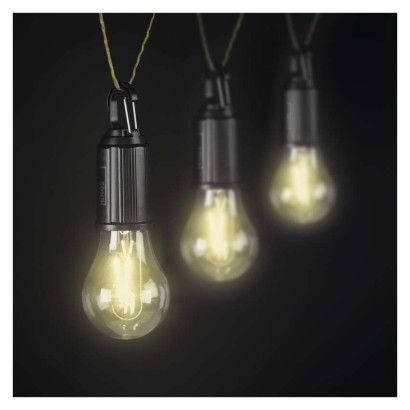 LED žárovka s USB napájením, 9 ks, box