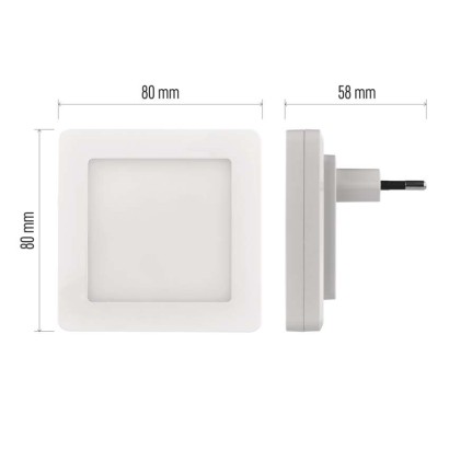 EMOS LED éjjeli fény fotoszenzorral