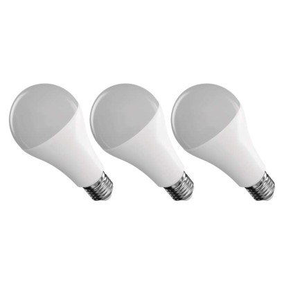Zestaw GoSmart: 3x LED żarówka E27 / 14W / RGB / ściemnialna / WiFi