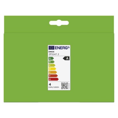 LED žárovka Filament A60 A CLASS/ E27 / 3,8 W (60 W) / 806 lm / teplá bílá