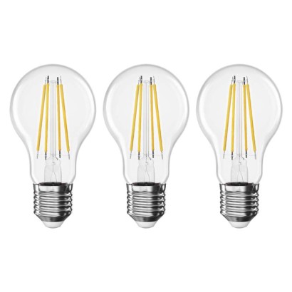 LED žárovka Filament A60 A CLASS/ E27 / 3,8 W (60 W) / 806 lm / neutrální bílá