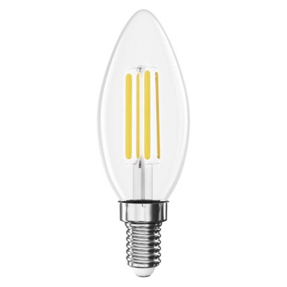 Żarówka LED Filament świeczka  / E14 / 7 W (75 W) / 1055 lm / ciepła biel