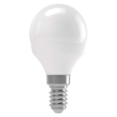 LED žárovka Classic Mini Globe / E14 / 4,1 W (32 W) / 350 lm / neutrální bílá