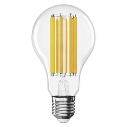 LED žárovka Filament A70 / E27 / 18 W (150 W) / 2452 lm / teplá bílá