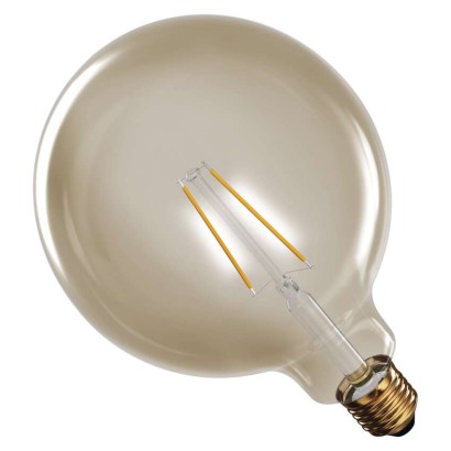 LED izzó Vintage G125 / E27 / 4,5 W (40 W) / 420 lm / Meleg fehér