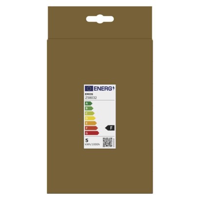 LED izzó Vintage G125 / E27 / 4,5 W (40 W) / 420 lm / Meleg fehér