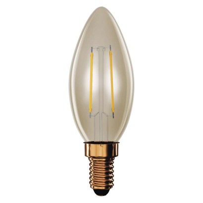 LED spuldze Vintage Candle / E14 / 2,5 W (20 W) / 225 lm / Silti balta
